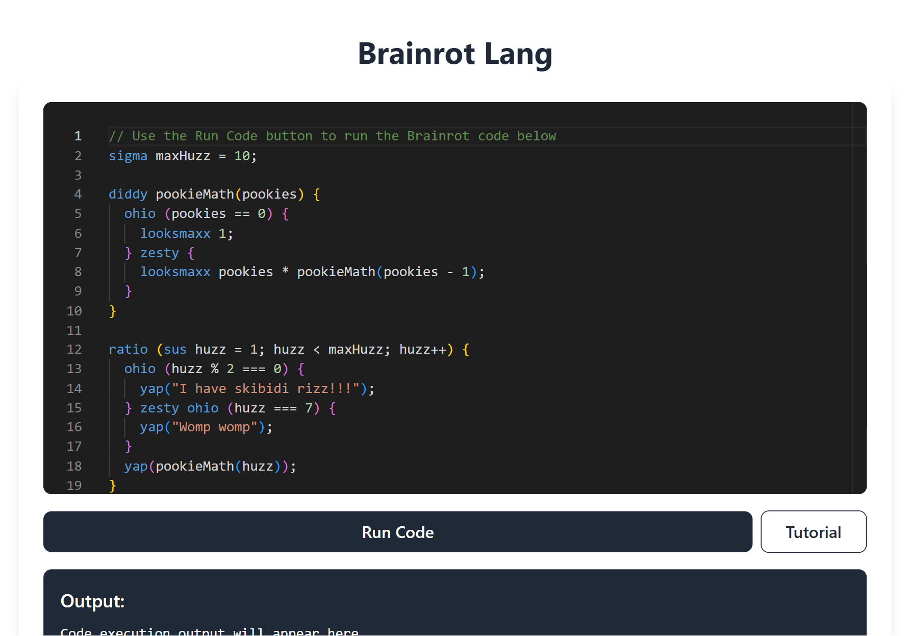 Brainrot Lang